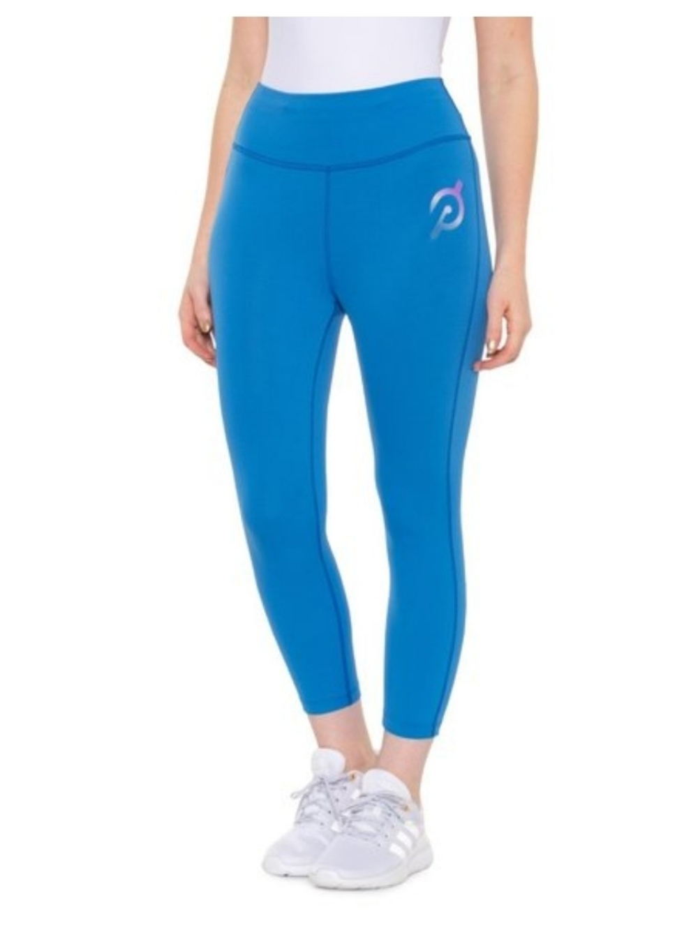 Peloton Move Capri Legging Blue  Cycling Spin Size M NEW